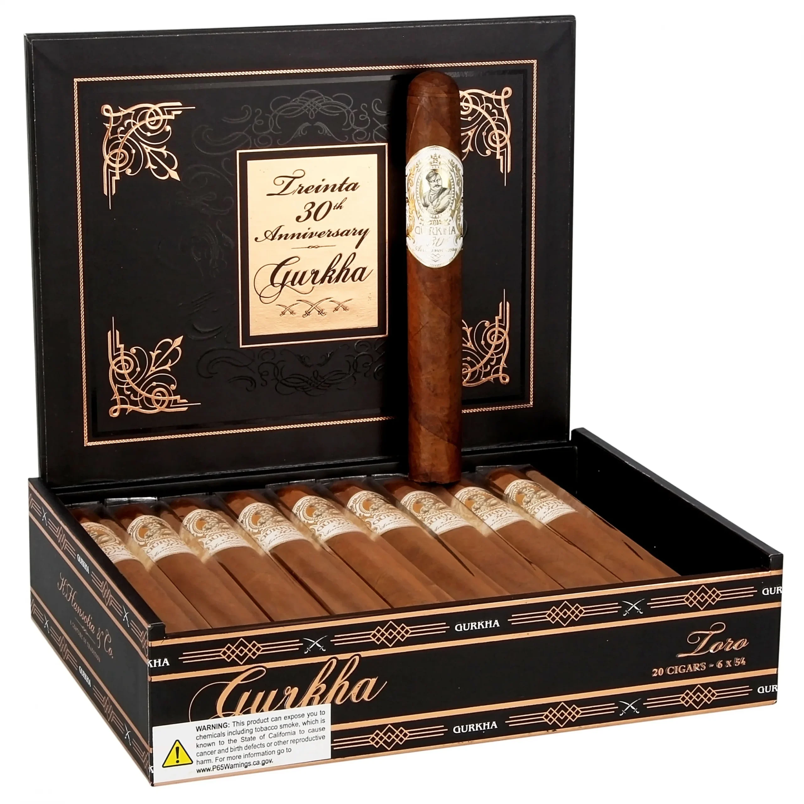 Gurkha Treinta 30 Yıllık Anniversary Toro 20'li