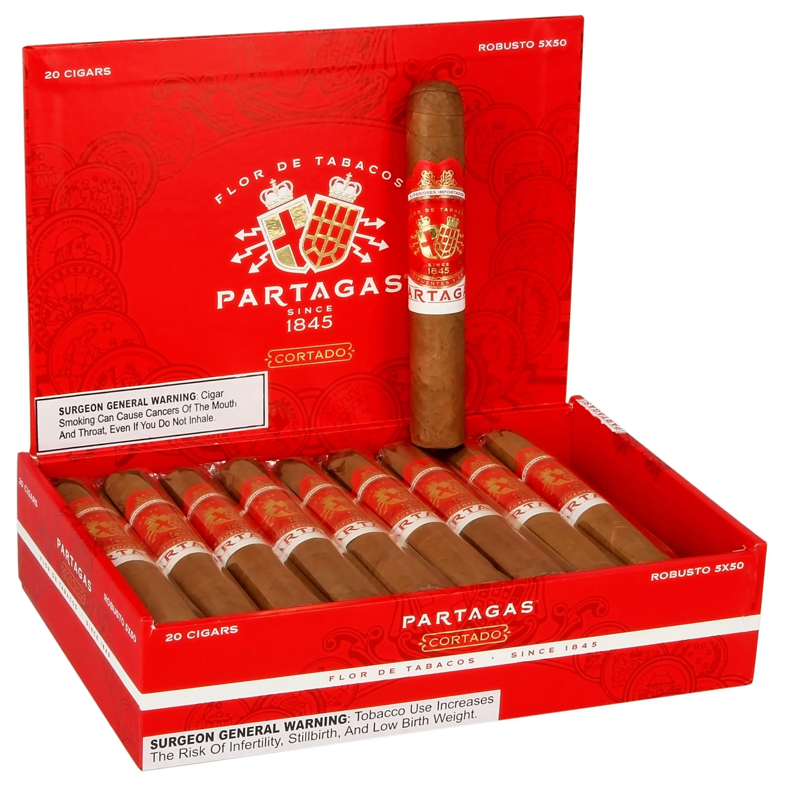 Partagas Cortado Robusto 20li
